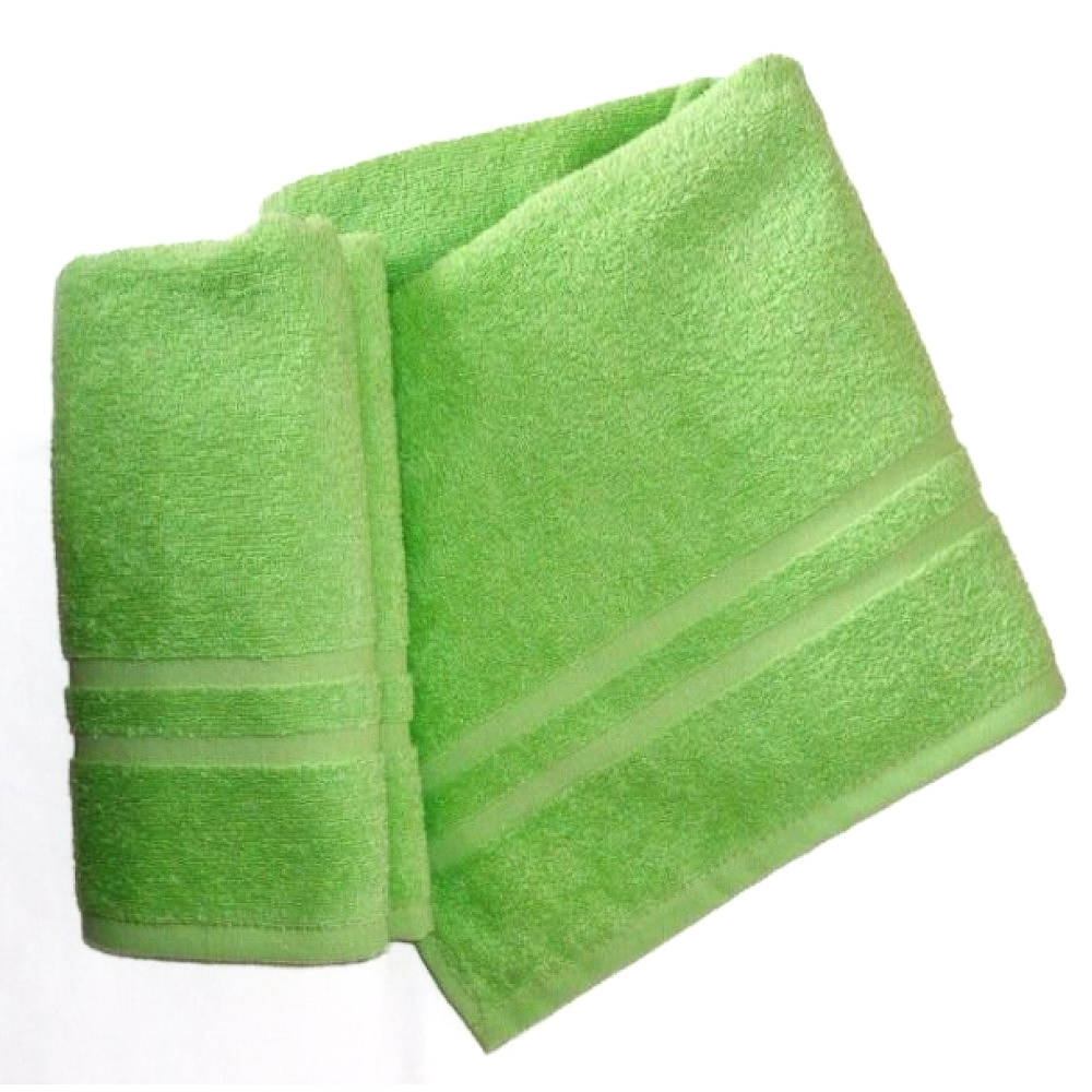 Praktik Froté maxi ručník EMA PRAKTIK, jednobarevný zelený, 60x110cm