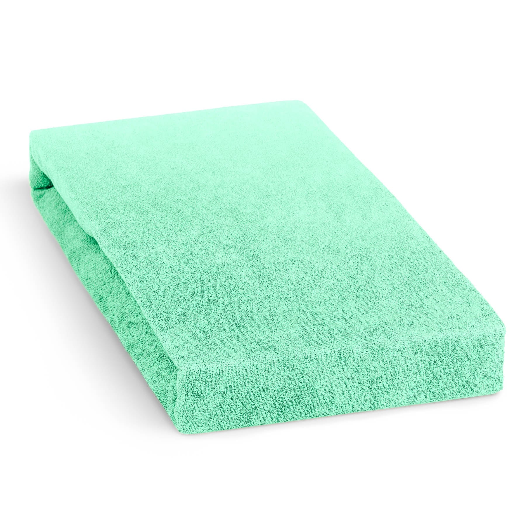 Polášek froté prostěradlo 140x220cm, zeleno-modré