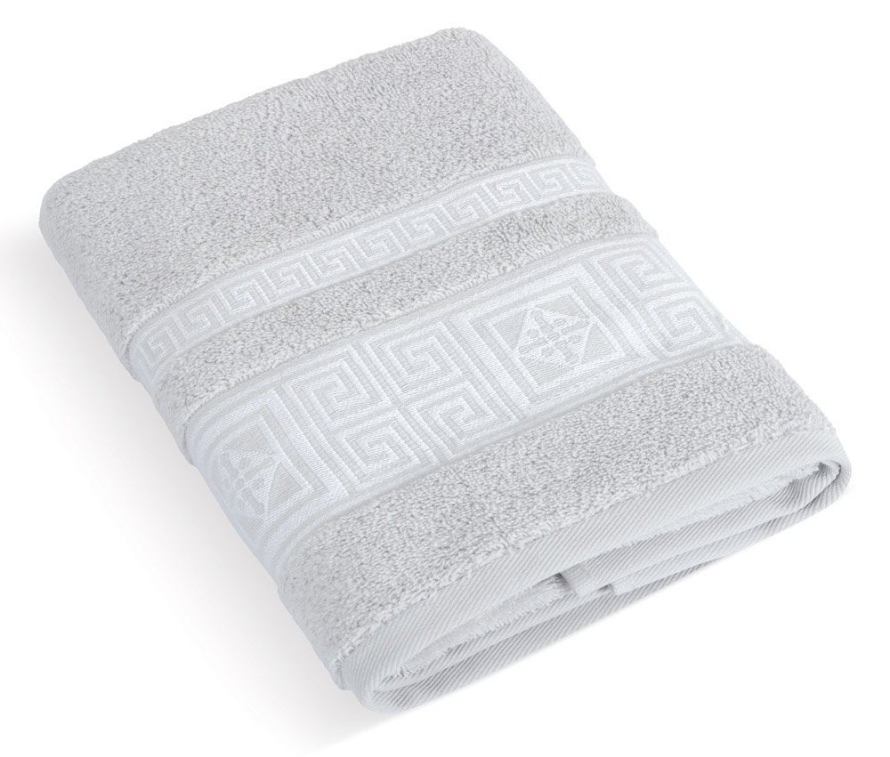 Bellatex froté ručník ŘECKÁ KOLEKCE, světle šedý, 50x100cm