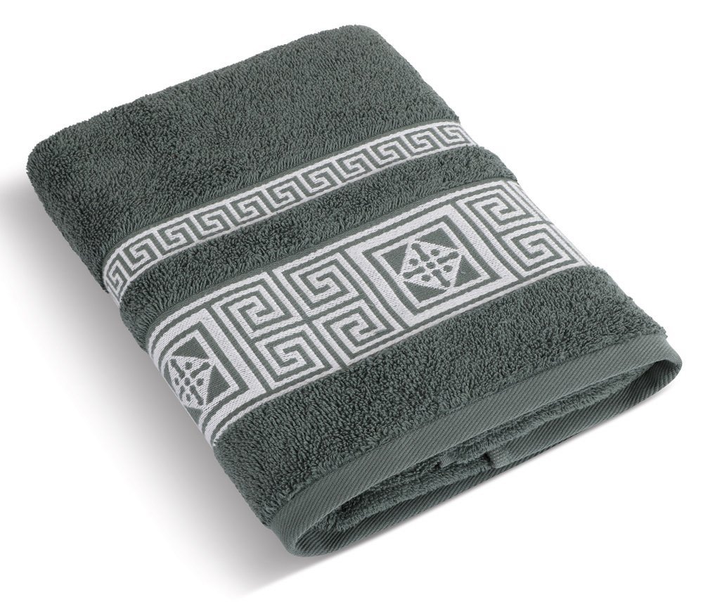 Bellatex froté ručník ŘECKÁ KOLEKCE, mechově zelený, 50x100cm