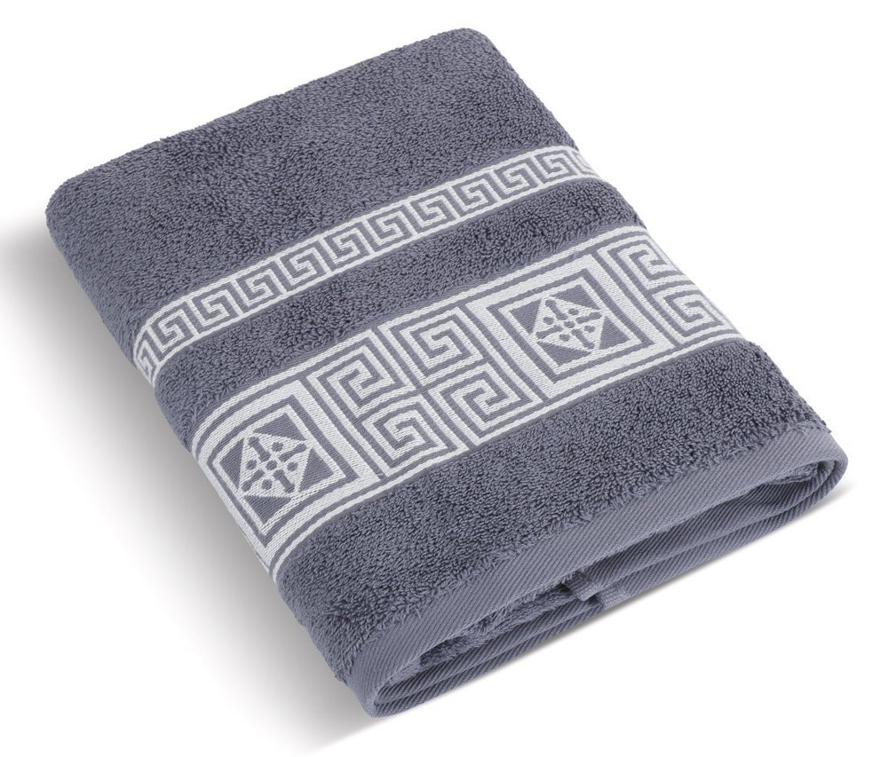 Bellatex froté ručník ŘECKÁ KOLEKCE, šedomodrý, 50x100cm