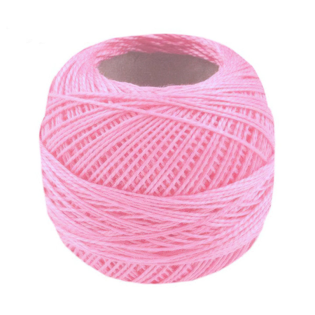 Niťárna Česká Třebová Háčkovací / vyšívací příze PERLOVKA 3432 růžová, jednobarevná, 10g/85m