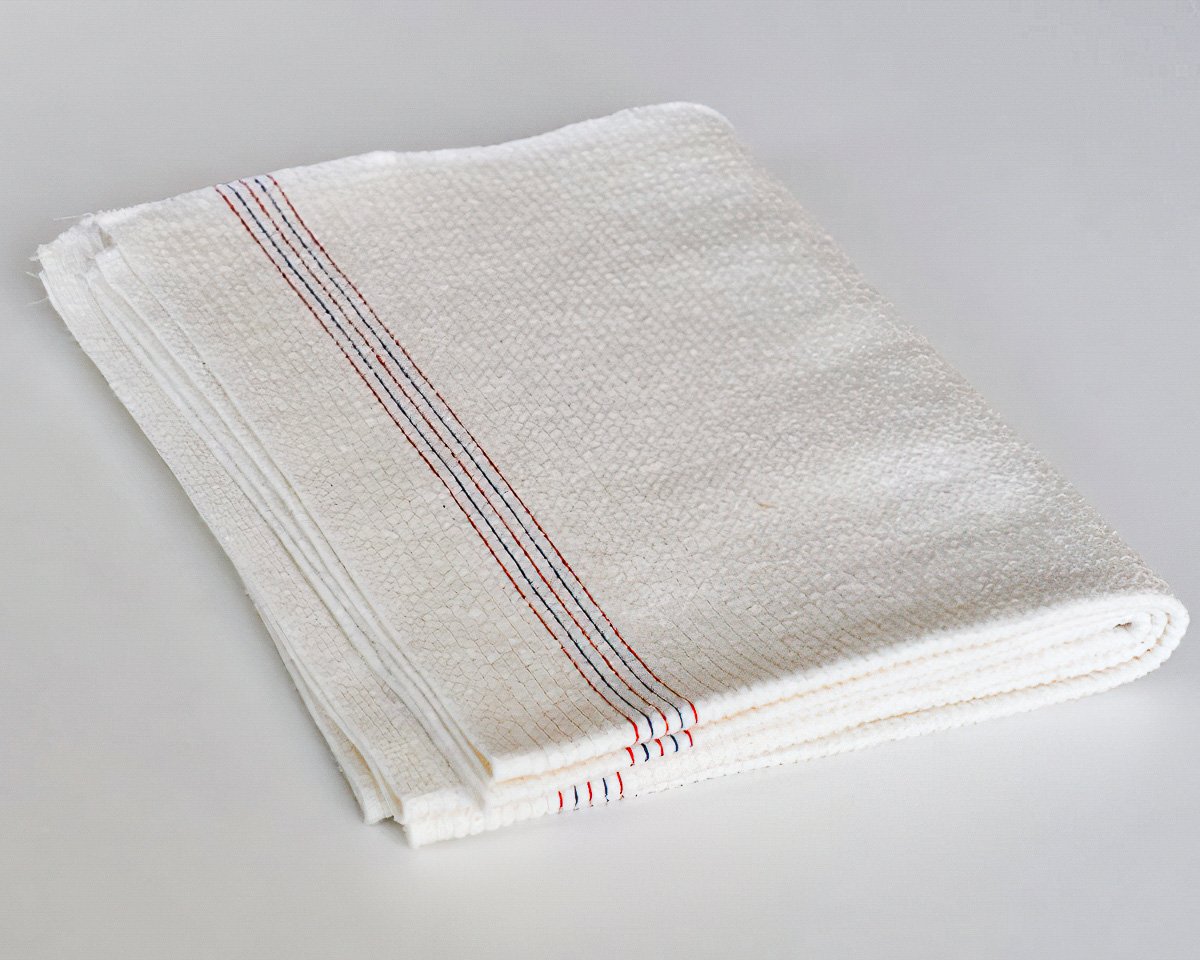 Bavlněný hadr na podlahu ARACHNE BA 9585/3V netkaný, vysoká savost, krémový, 280g/m2, 60x70cm