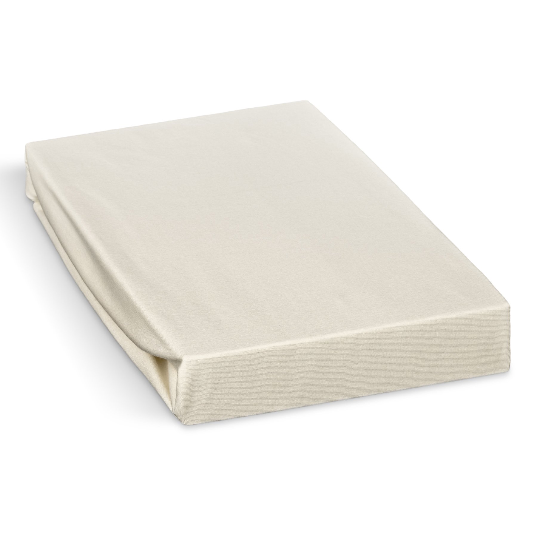 Polášek jersey prostěradlo 140x200cm, smetanové