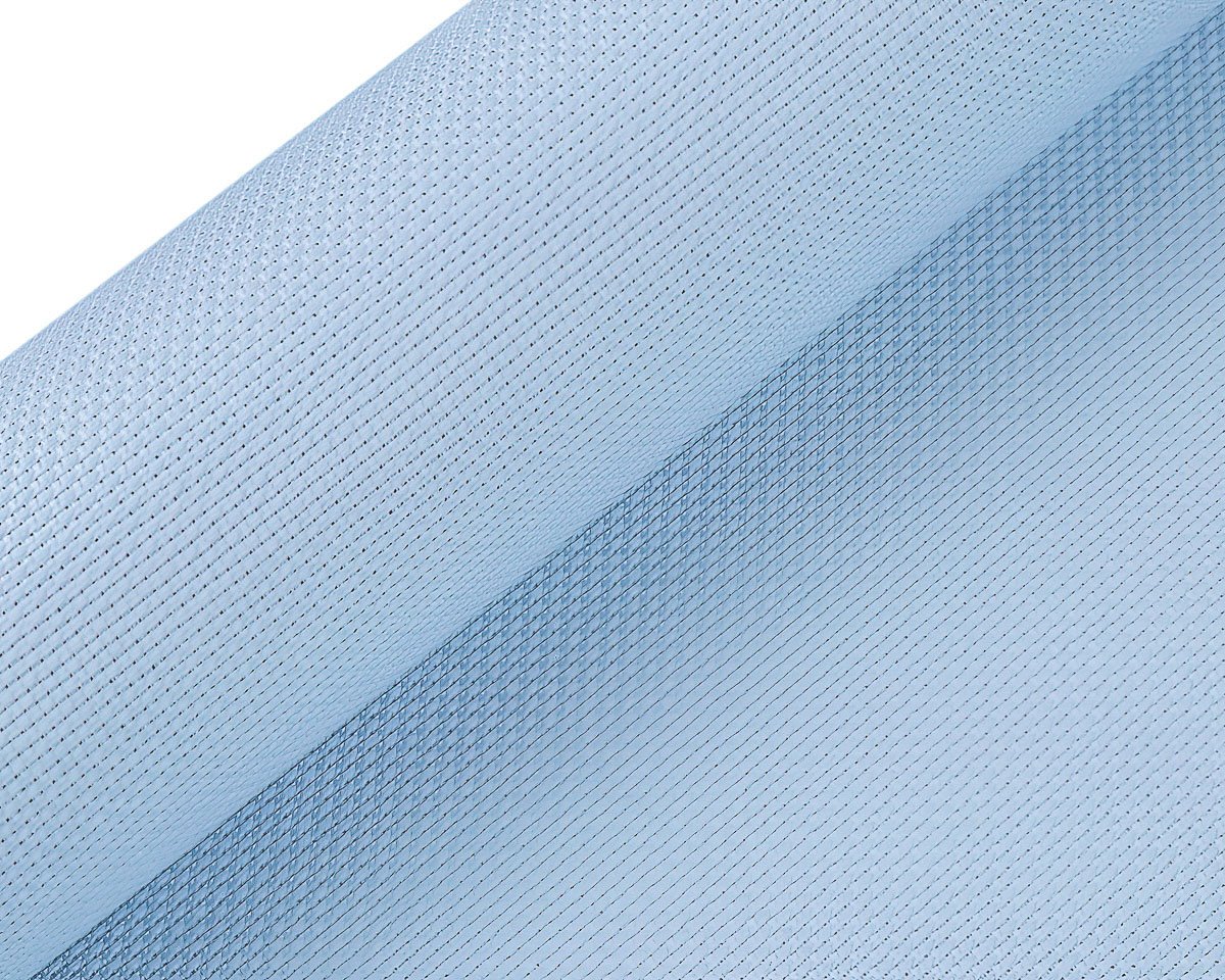 Stoklasa Vyšívací látka KANAVA 5 jednobarevná pomněnková modrá 380634/6, š.50cm (látka v metráži)