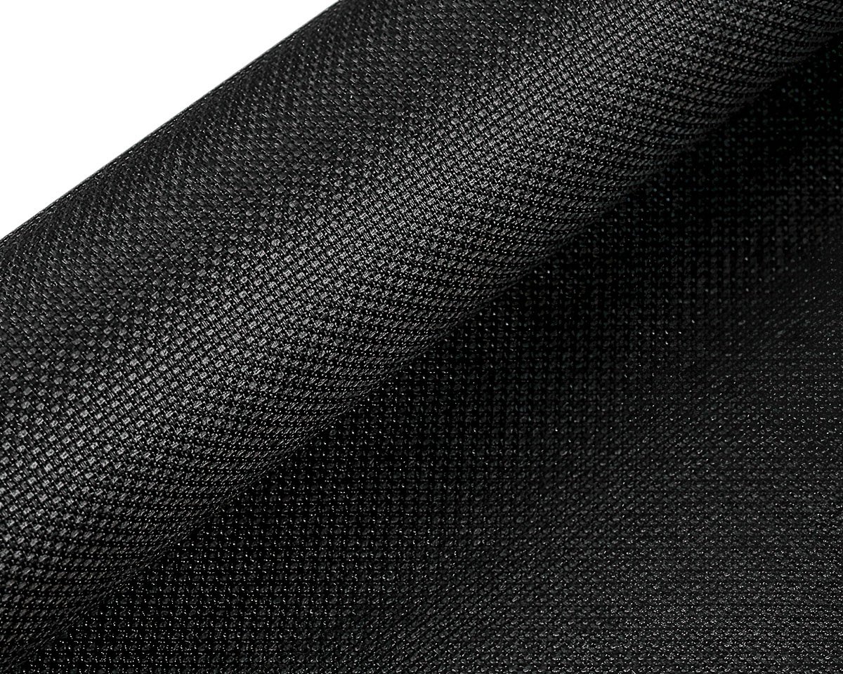 Stoklasa Vyšívací látka KANAVA 5 jednobarevná černá 380634/8, š.50cm (látka v metráži)