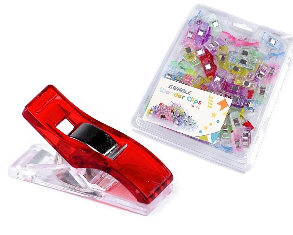 Stoklasa Kolíček / svorka fixační na látky 790317 10 x 27mm, mix barev, 1 kus