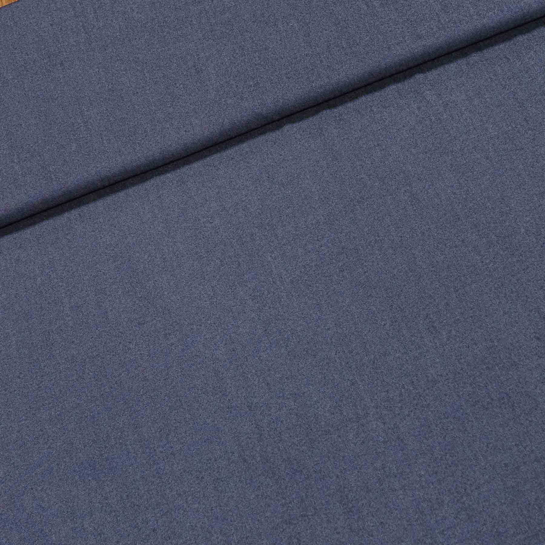 Košilovina viskózová 3420, vzhled rifloviny, modrá, š.150cm (látka v metráži)