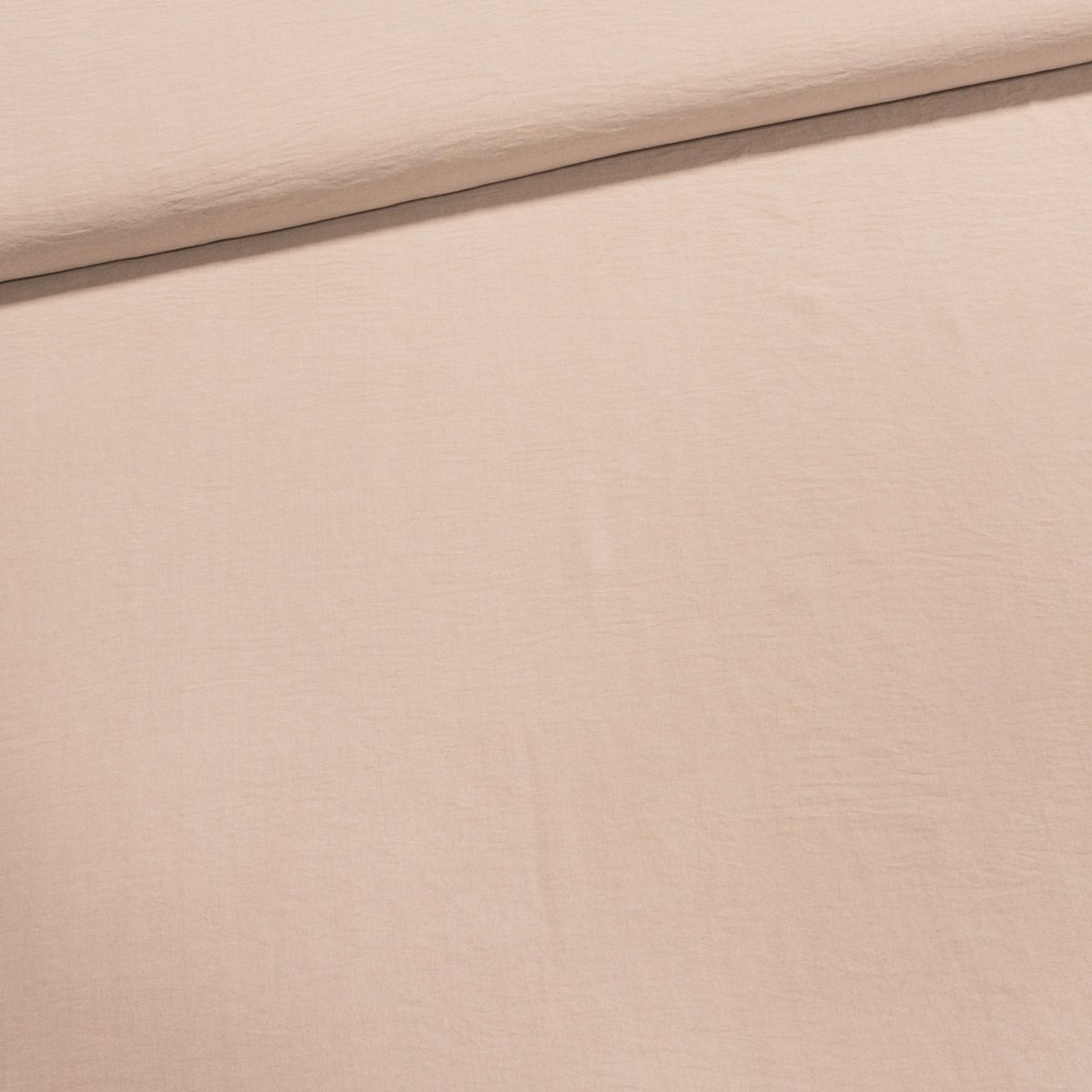 Košilovina polyesterová UNI RIVER 1 kreš, béžová, š.145cm (látka v metráži)