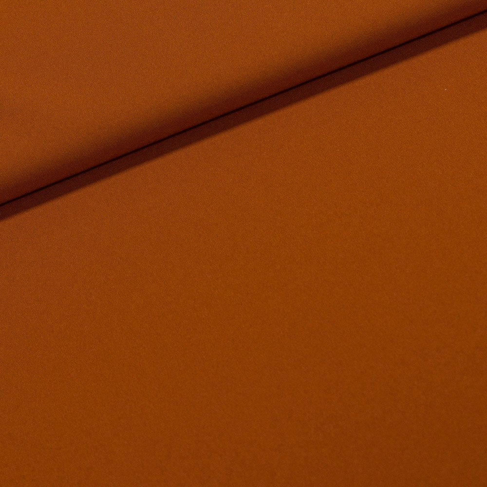 Rongo, kostýmovka 718 uni jednobarevná středně rezavá, š.150cm (látka v metráži)