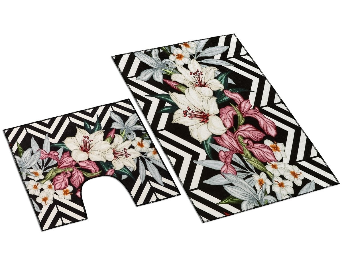 Bellatex Koupelnová a WC předložka Lilie 3D