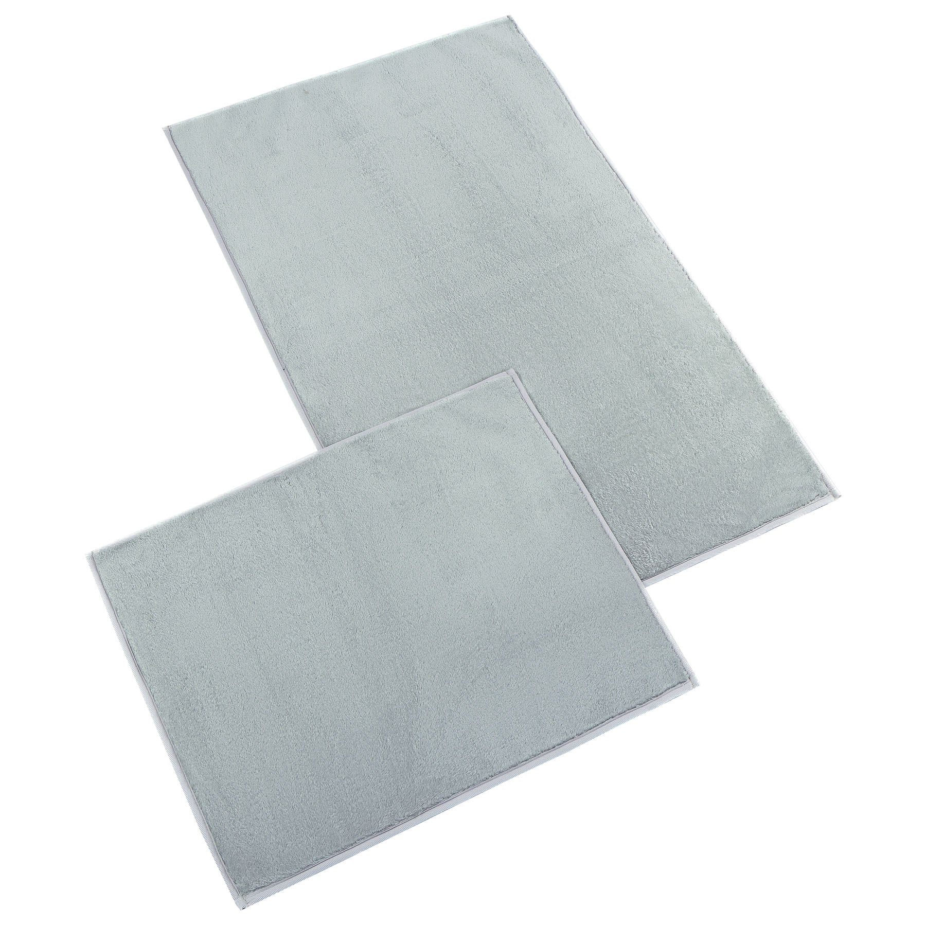 Bellatex koupelnová souprava MICRO BANY GOLD SVĚTLE ŠEDÁ, 100x60cm (předložka) + 60x50cm (na WC)