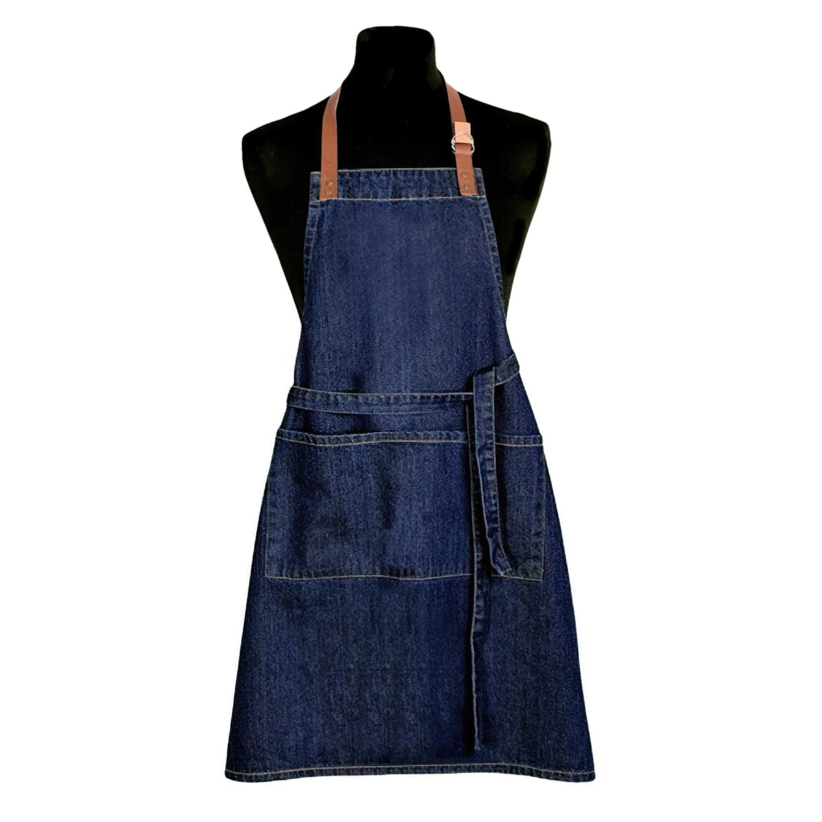 Kuchyňská zástěra JEANS, riflová modrá, 70x80cm