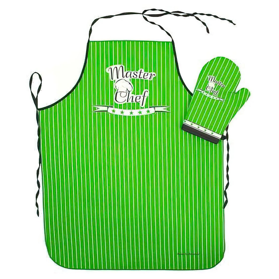 Forbyt kuchyňská zástěra MASTER CHEF, zelená, 60x80cm