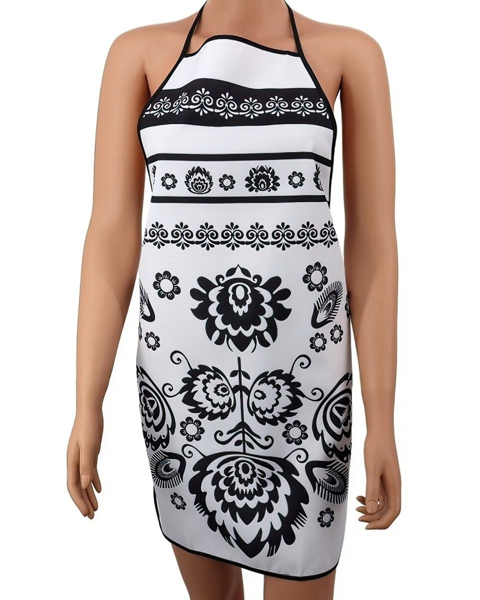 Dadka kuchyňská zástěra SLOVÁCKO, bílá, 50x76cm