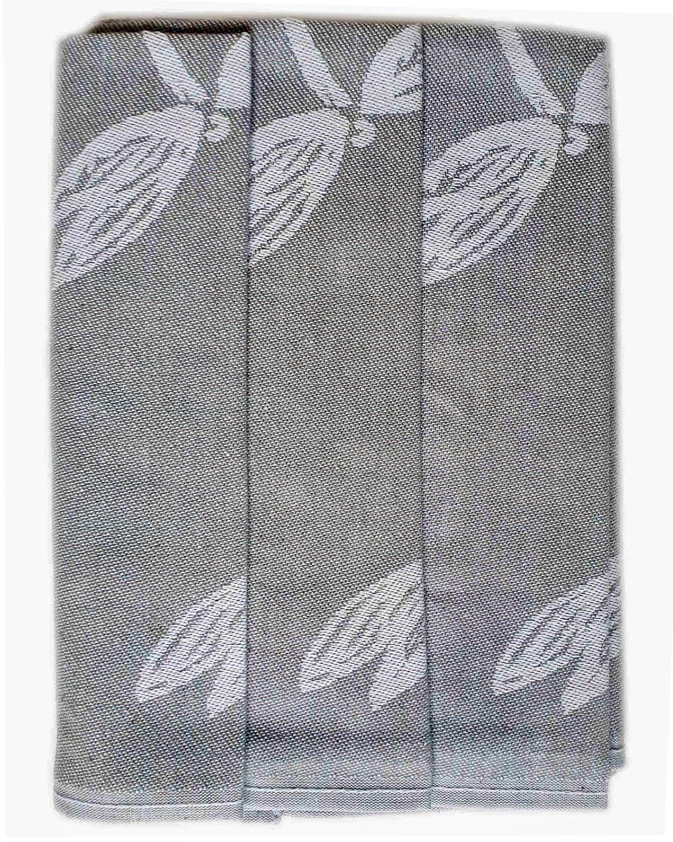 Polášek kuchyňské utěrky EGYPTSKÁ BAVLNA 97, vážky, šedá, 3 kusy, 50x70cm