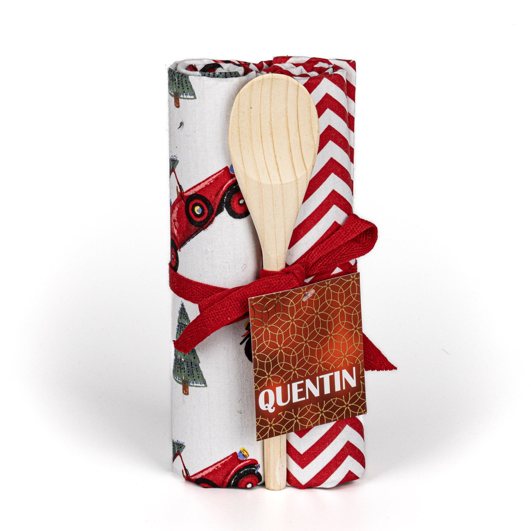 Sada 2 ks utěrek VÁNOCE s vařečkou