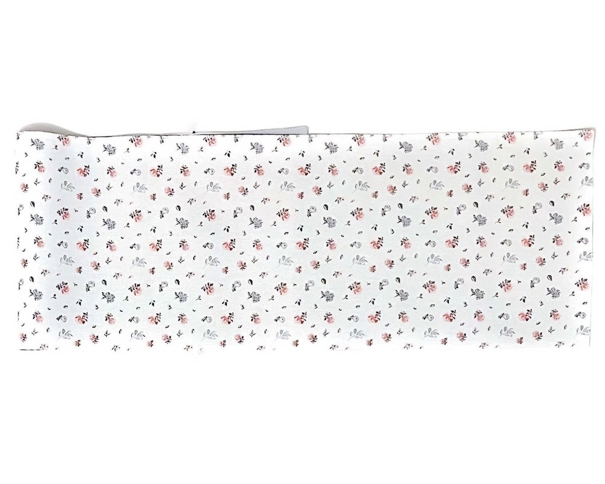 Quentin kuchyňský ubrus / běhoun KYTKY QK-132, růžovo-šedá, 35x150cm