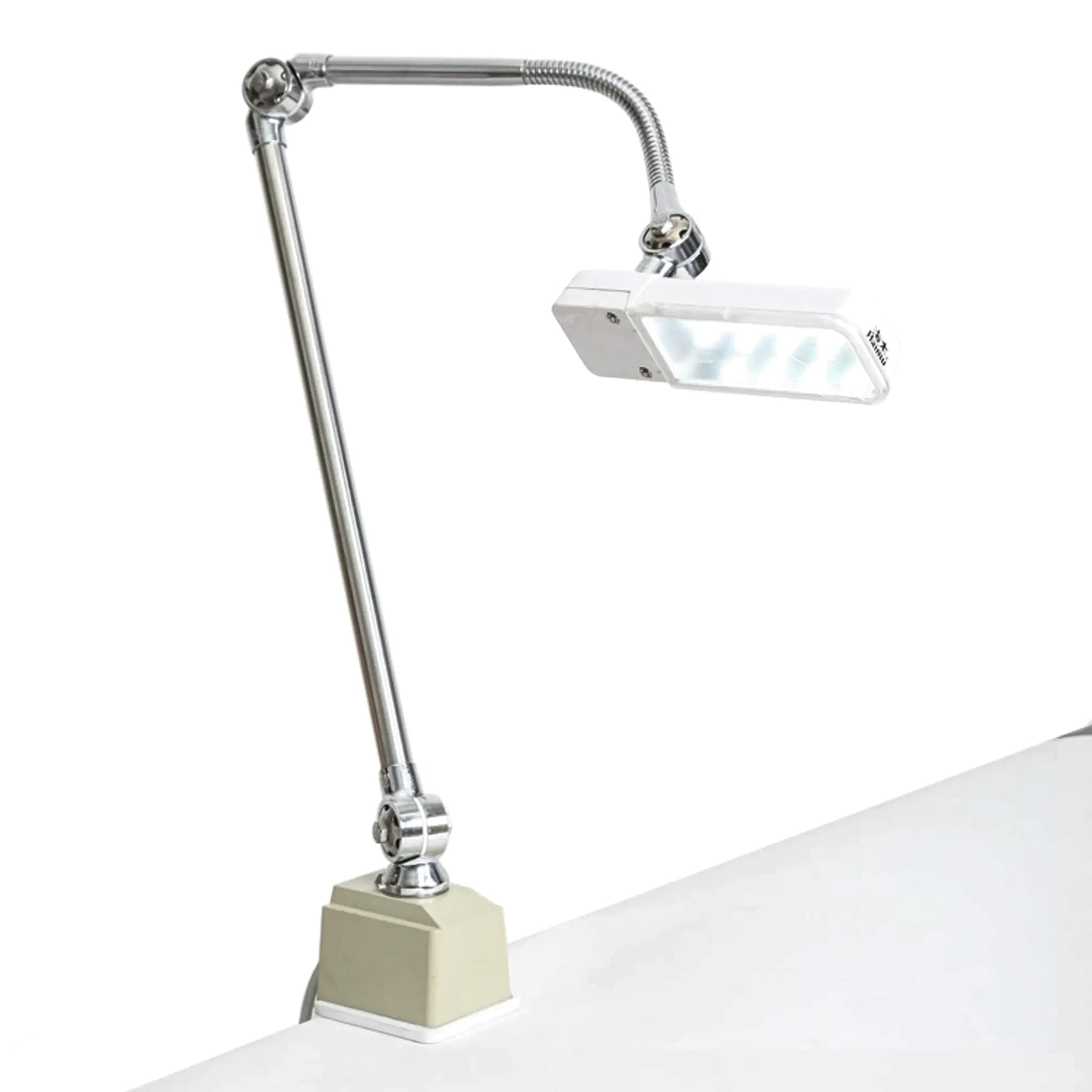 Texi LED lampa HM-99T s magnetickým držákem – osvětlení pro šicí stroje, 30 LED, flexibilní rameno