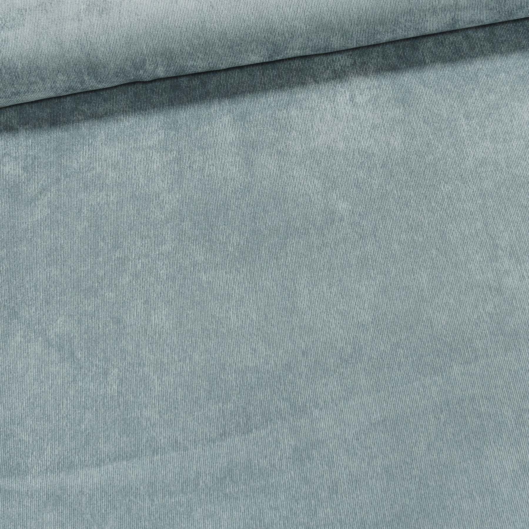 Manšestr elastický MR1034-004, jednobarevný modrošedý, š.150cm (látka v metráži)