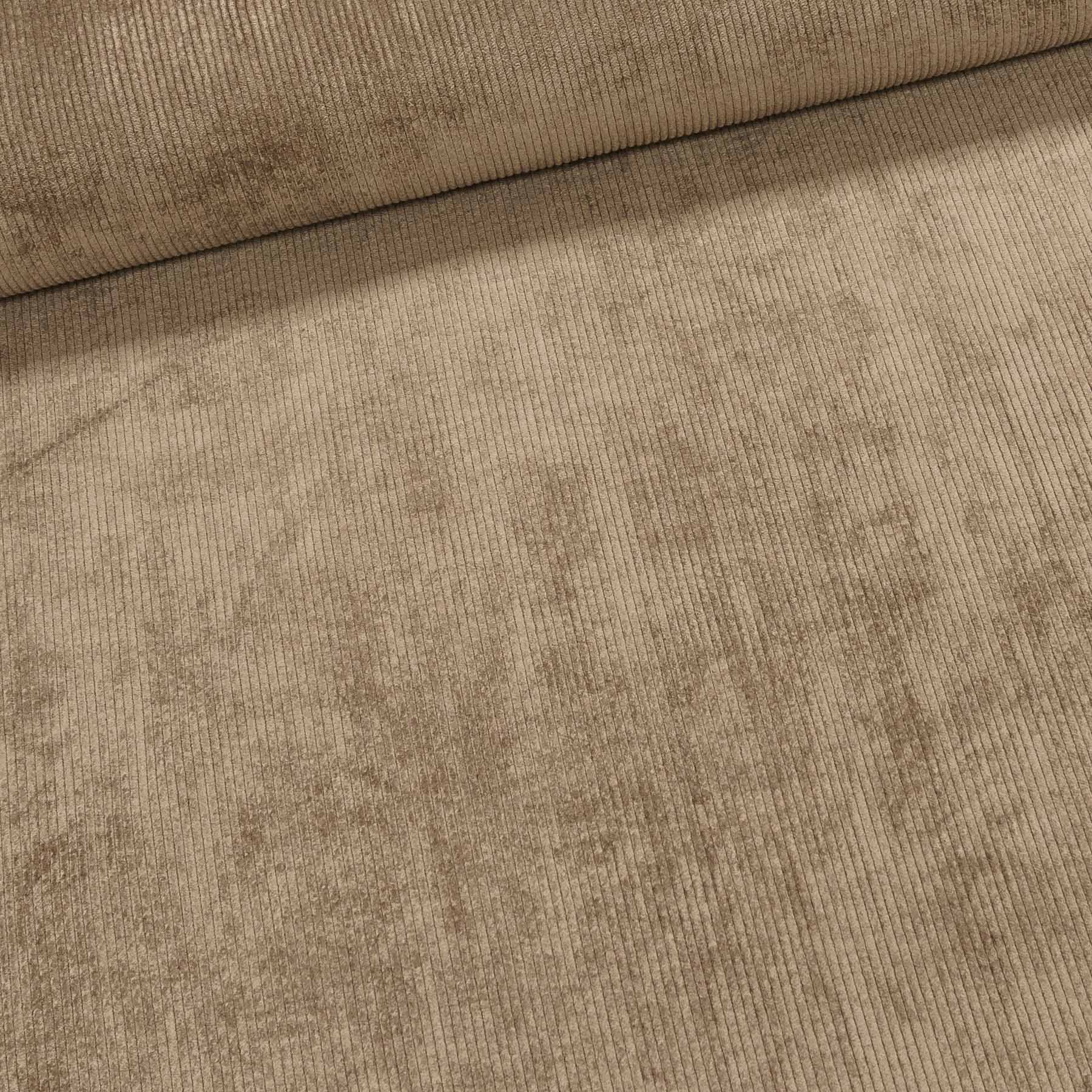 Manšestr směsový elastický Q22306-530, jednobarevný béžový, š.145cm (látka v metráži)