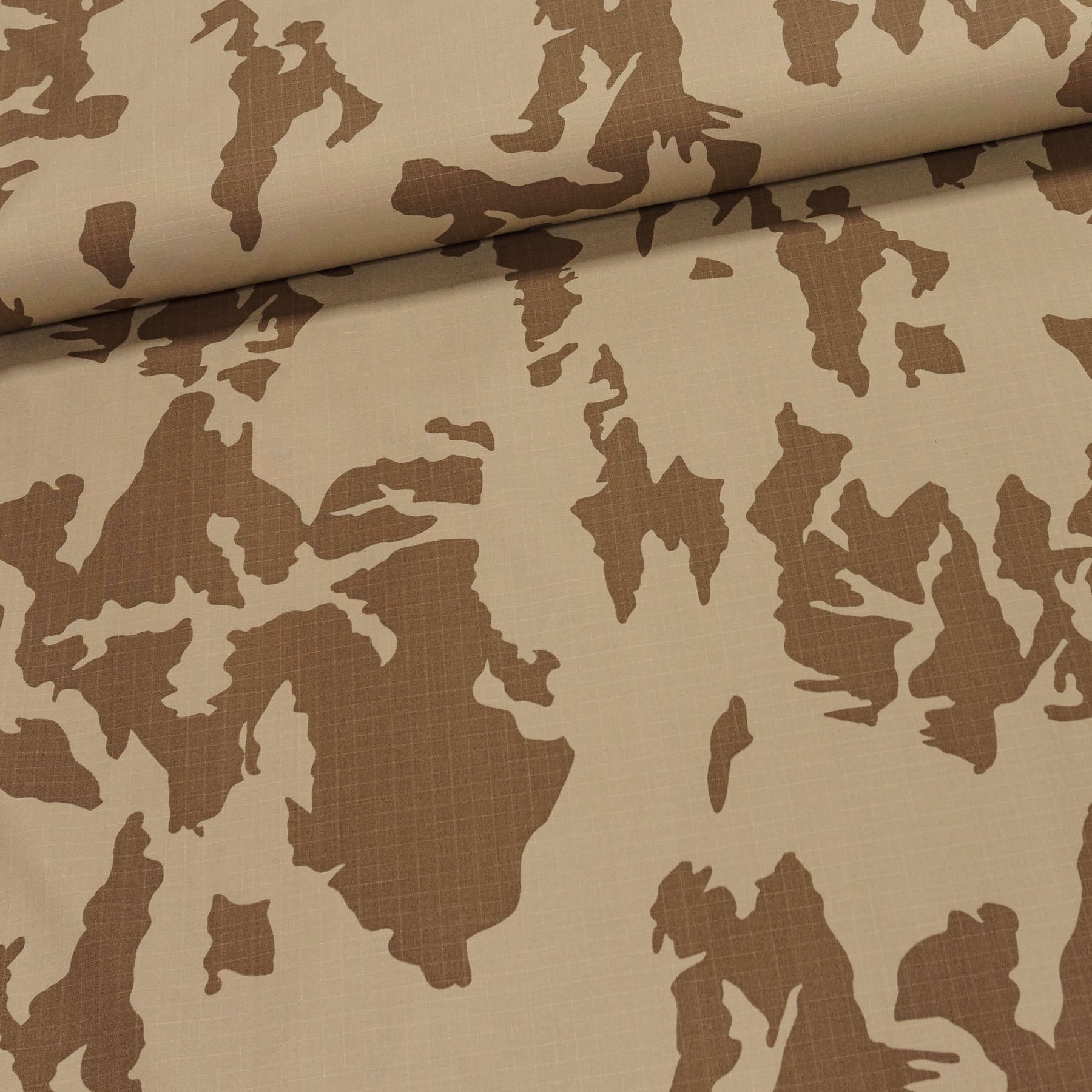 Maskáčovina BONNIE DESERT EL NyCo Ripstop, 195 g/m², pouštní vzor, š. 150 cm (látka v metráži)