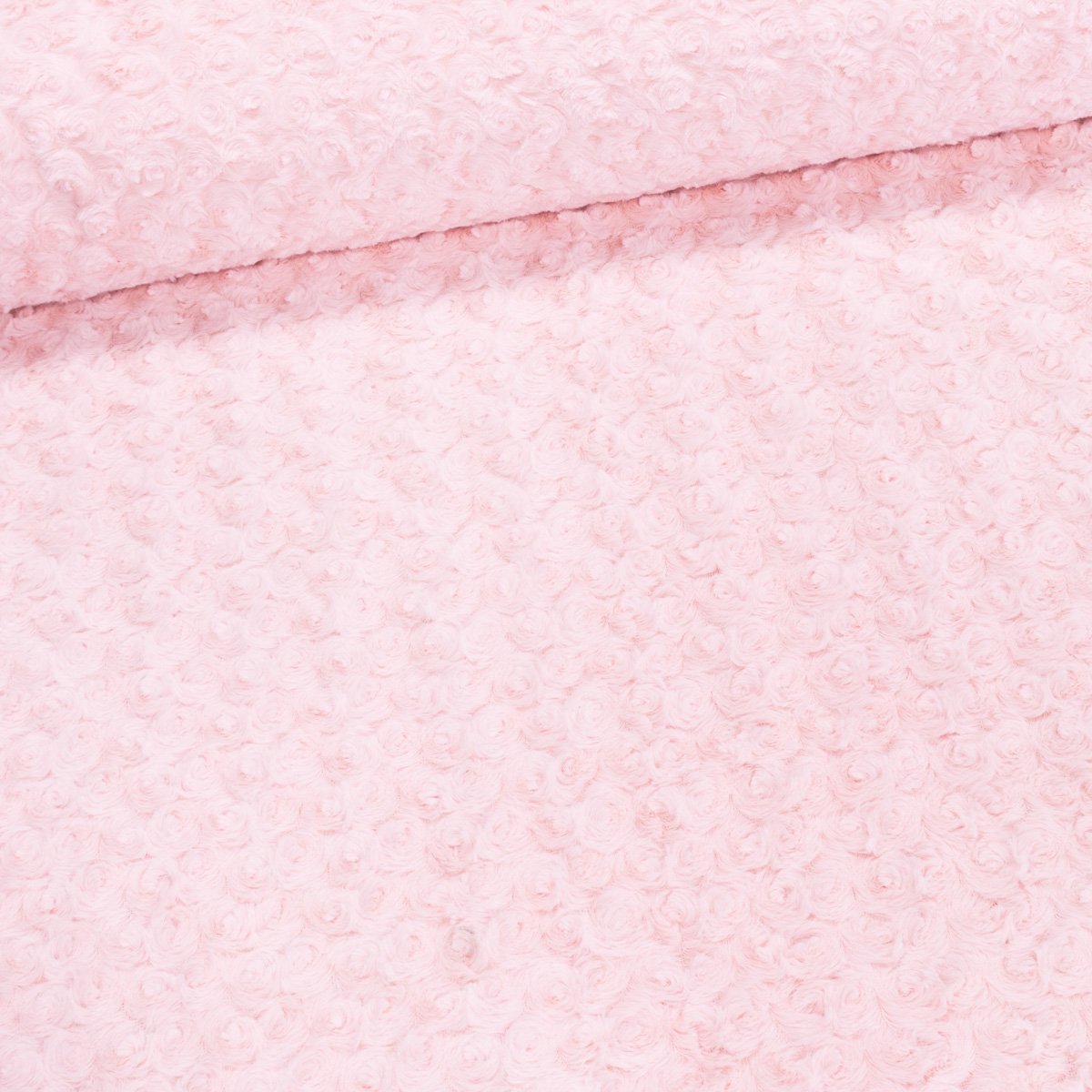 Mikroplyš / plyš 8915 387-20, hnízdečka, růžově pudrová, š.150cm (látka v metráži)