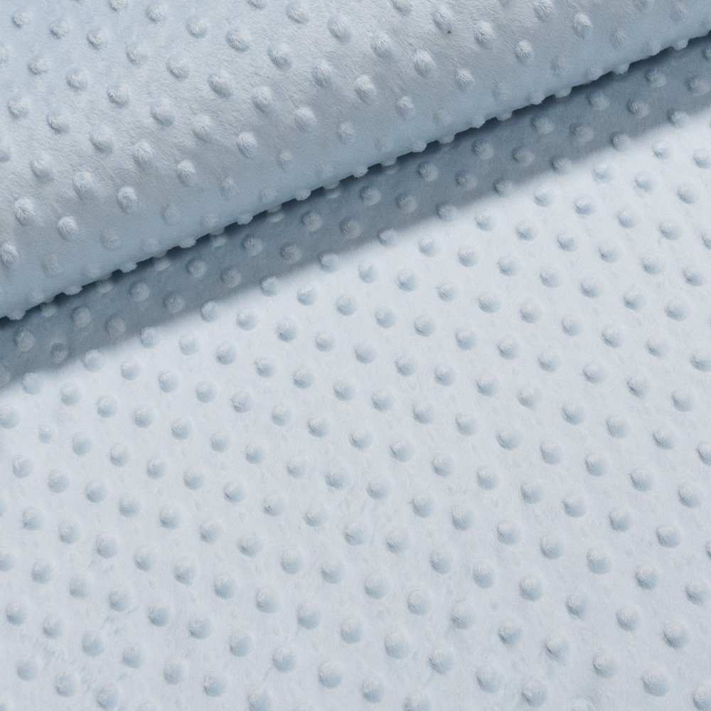 Minky 60700461 jednobarevná světle modrá, š.150cm (látka v metráži)