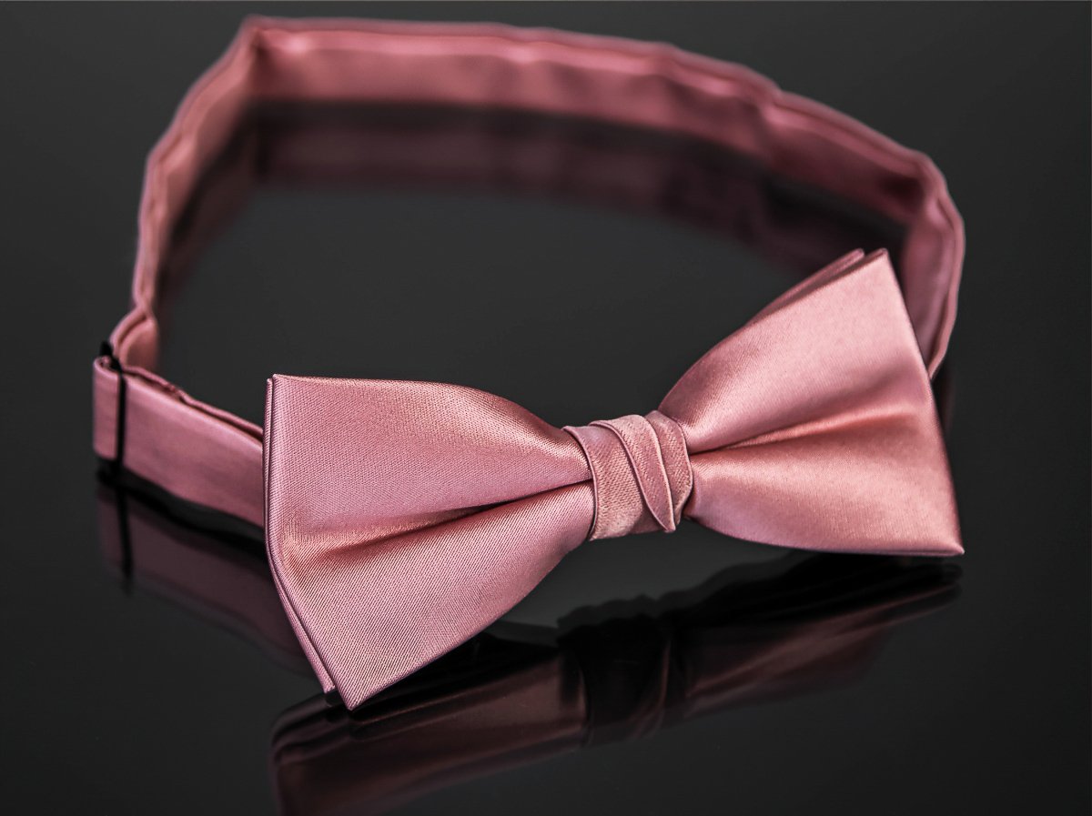 Motýlek pánský AMJ tmavě růžový MP030