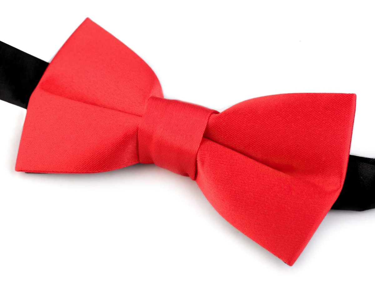 Stoklasa dětský motýlek chlapecký červený, saténový, 720693/1