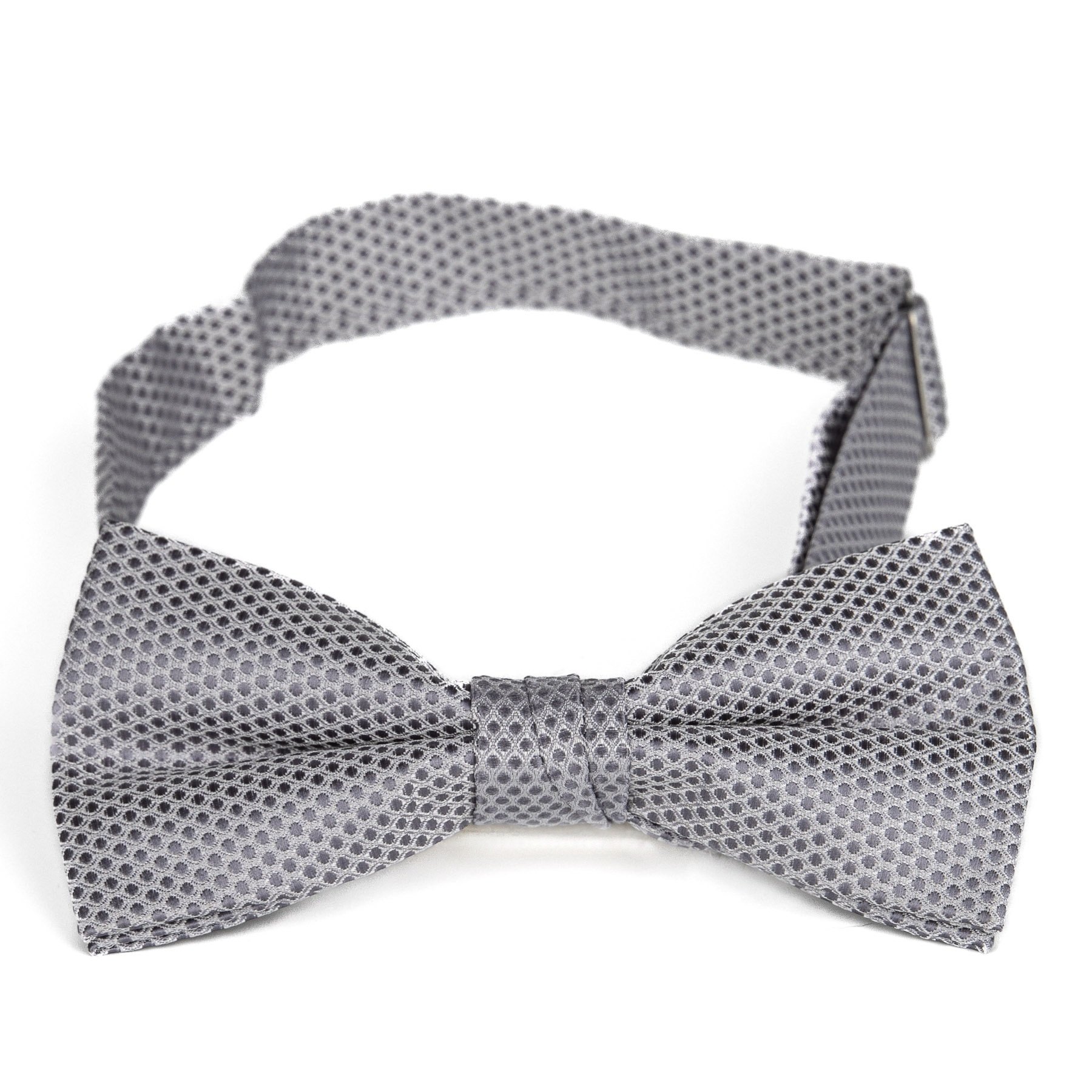 Motýlek pánský AMJ vzorovaný, šedý / puntíky MP388