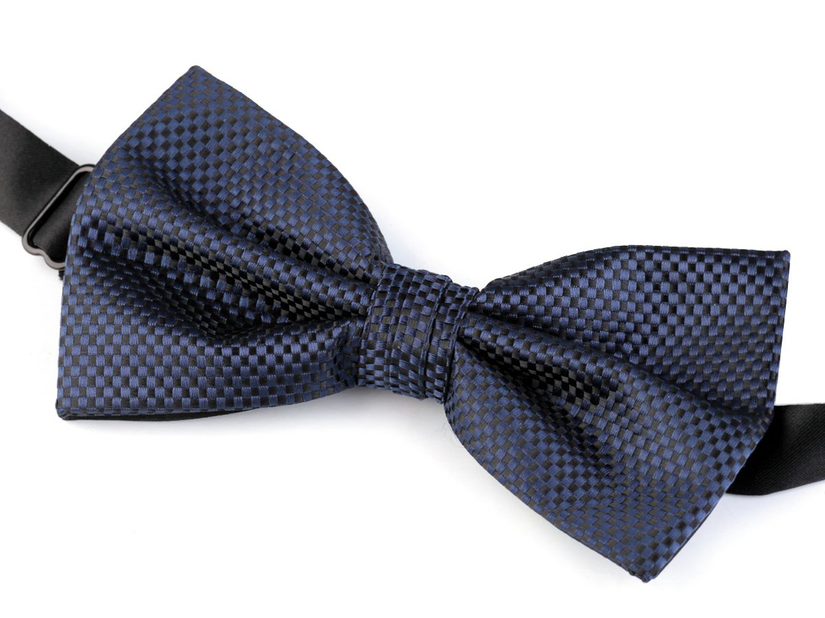 Stoklasa Motýlek pánský 720565/3 modrý kostkovaný vzor