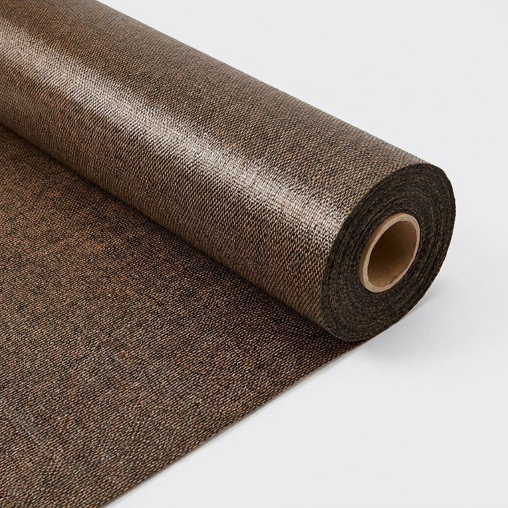 Mulčovací netkaná textilie AGROPLA ECO, rozložitelná, gramáž 120 g/m2, hnědá, š.165cm (látka v metráži)