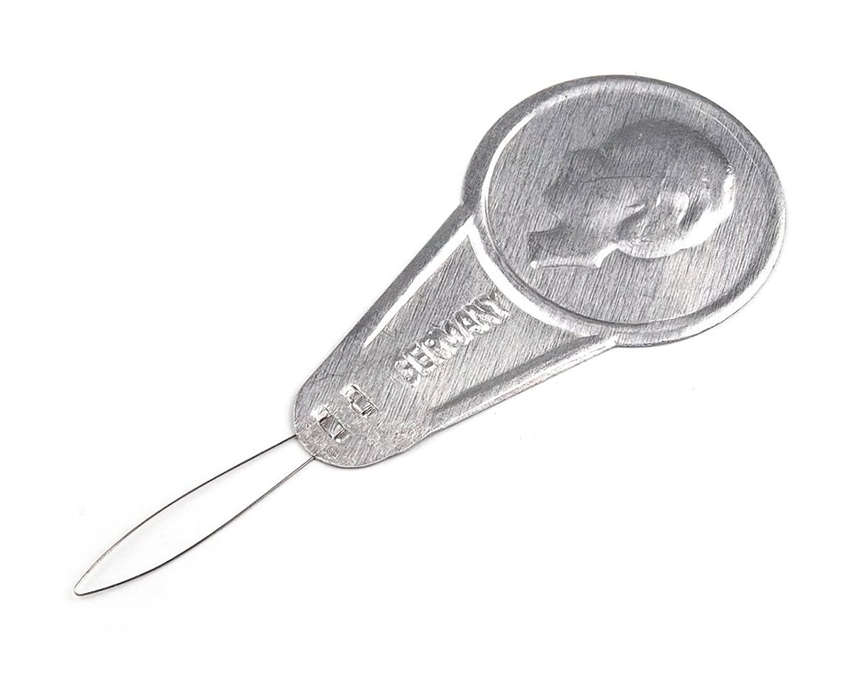 Stoklasa navlékač nití 010632 nikl, stříbrný 1 kus