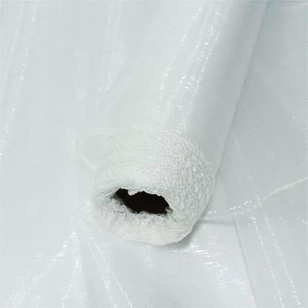 Organza dekorační 45484/5121 bílá šíře 36cm, návin 9m