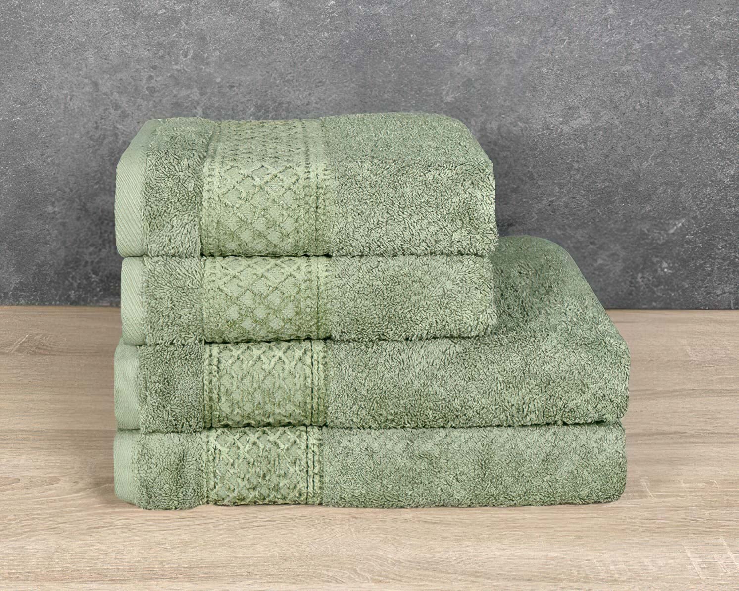 Forbyt ručník EGYPT NEFRIT s egyptské bavlny, zelený, 50x100cm