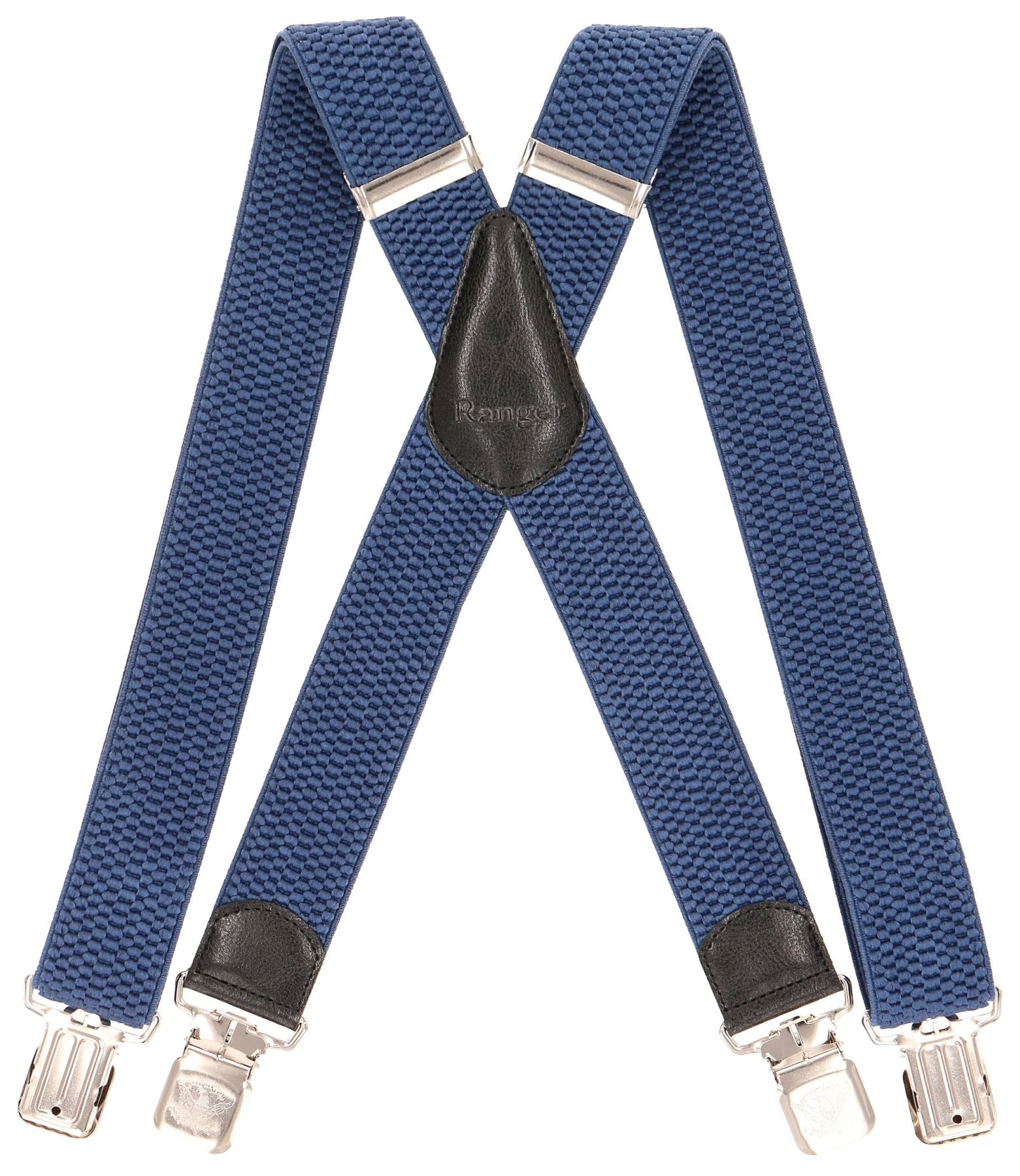 Ranger Šle pánské RANGER Dj40.006, délka 130cm, šíře 4cm, tvar X, modré