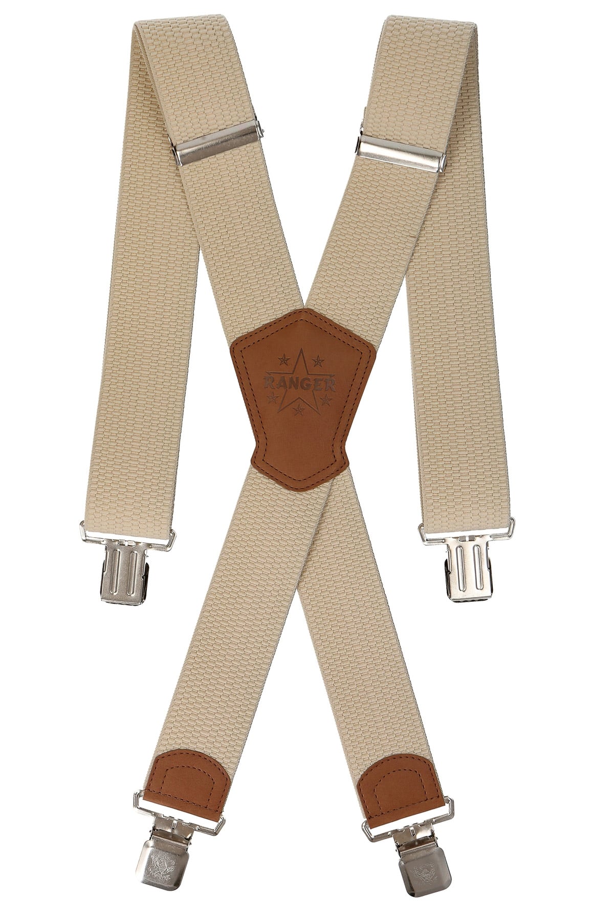 Ranger Šle pánské RANGER Dxz50.030, délka 130cm, šíře 5cm, tvar X, béžové