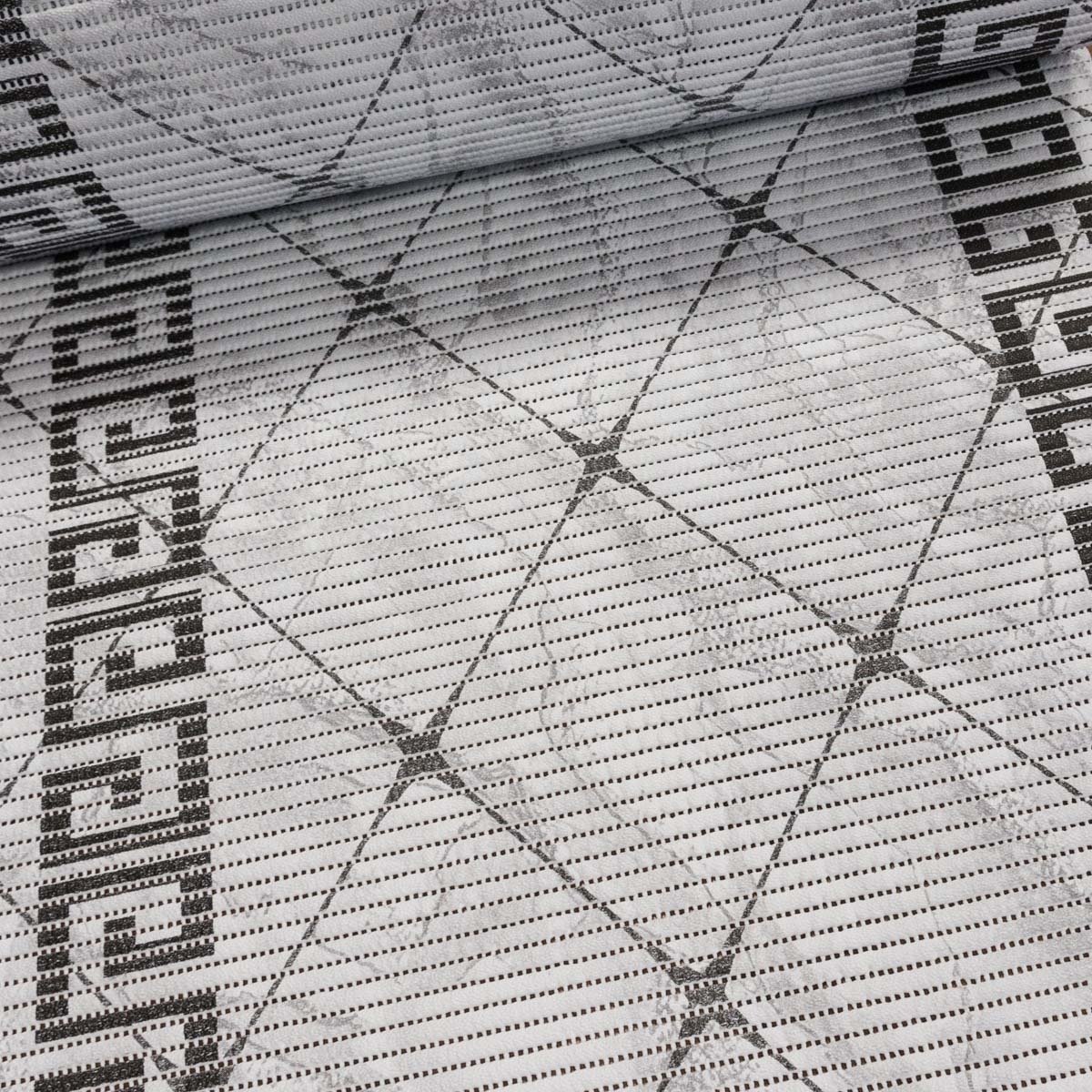 Pěnová předložka PVC AQUAMAT 530 D, šedý egypt, šíře 65cm (metráž)