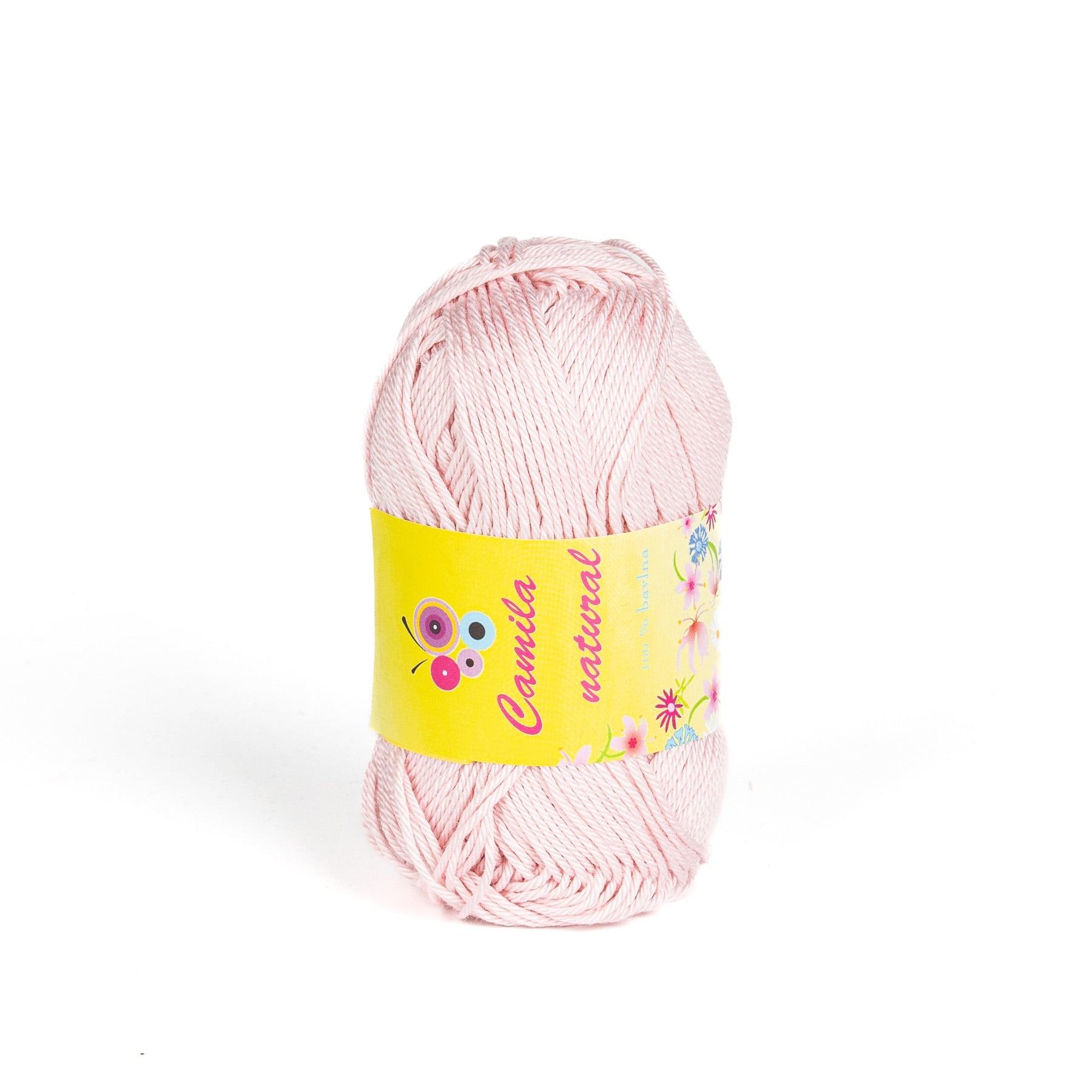 Pletací / háčkovací příze Storex CAMILA NATURAL 280 jemná starorůžová, jednobarevná, 50g/125m