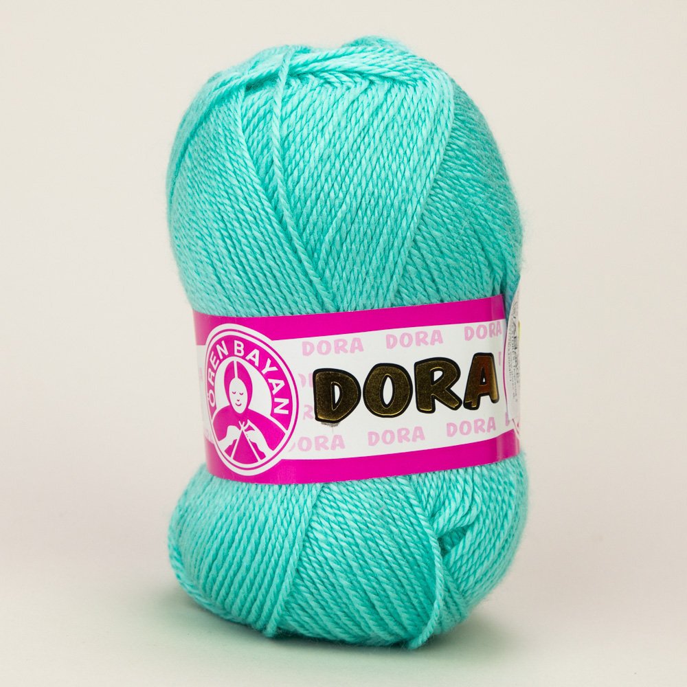 Pletací příze Madame Tricote paris DORA 022 tyrkysová, klasická, 100g/250m