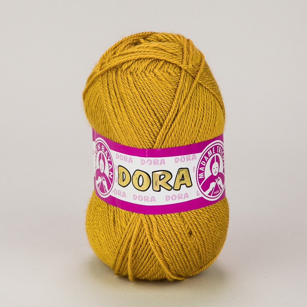 Pletací příze Madame Tricote paris DORA 115 okrová, klasická, 100g/250m