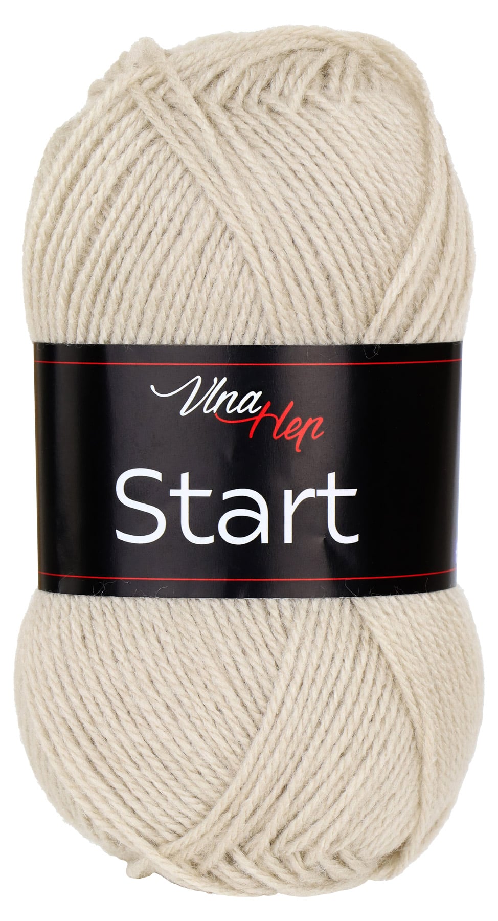 Pletací příze Vlna-Hep START 41007 světle béžová, klasická, 50g/150m