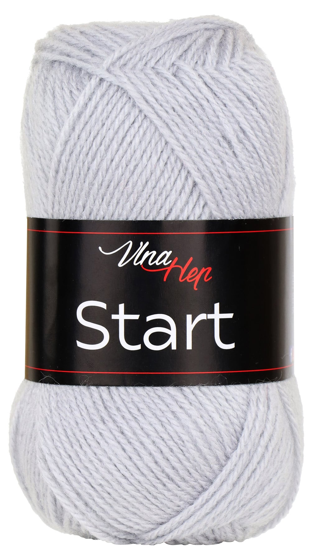 Pletací příze Vlna-Hep START 41026 světle šedá, klasická, 50g/150m