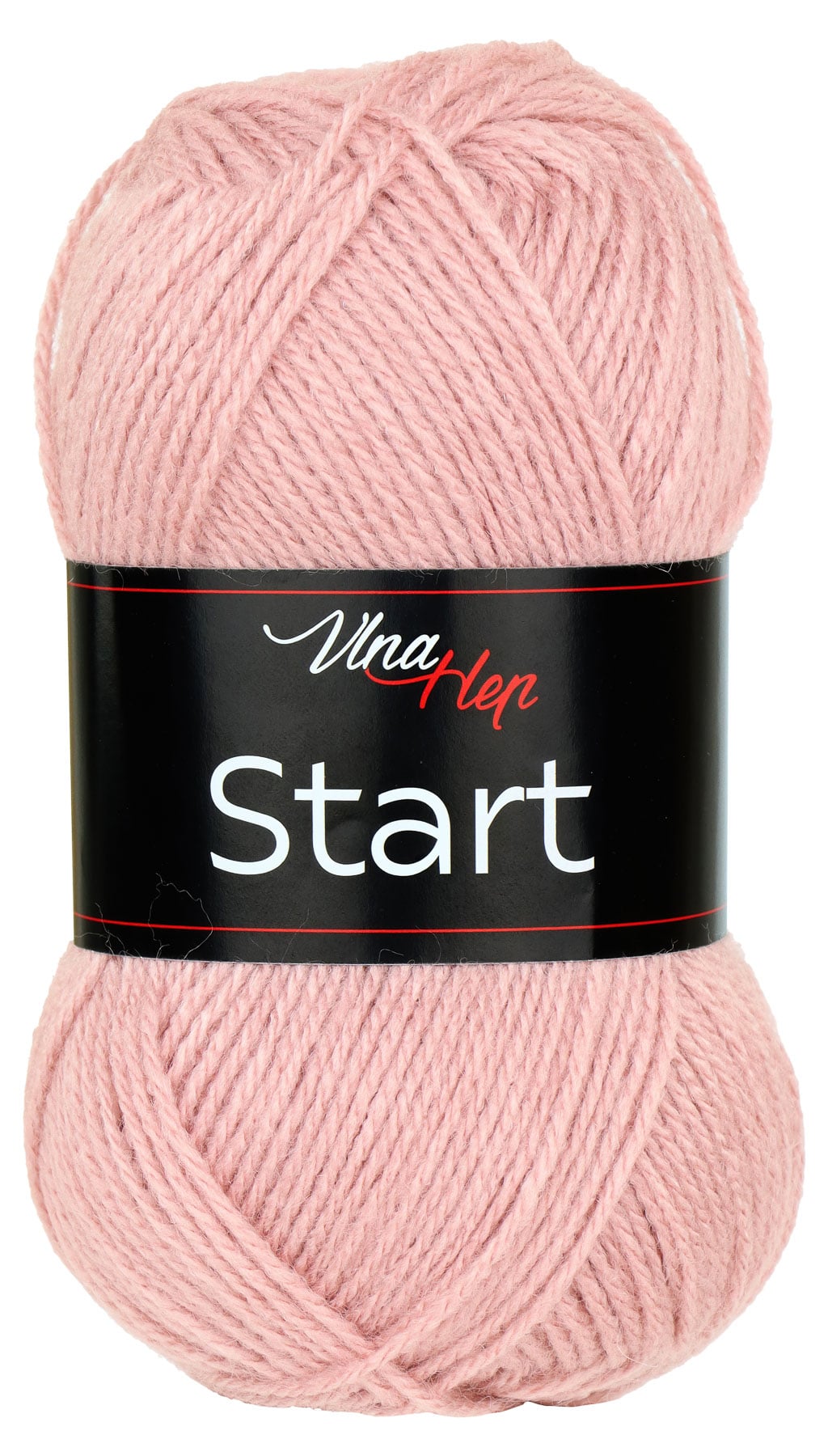 Levně Pletací příze Vlna-Hep START 41066 starorůžová, klasická, 50g/150m