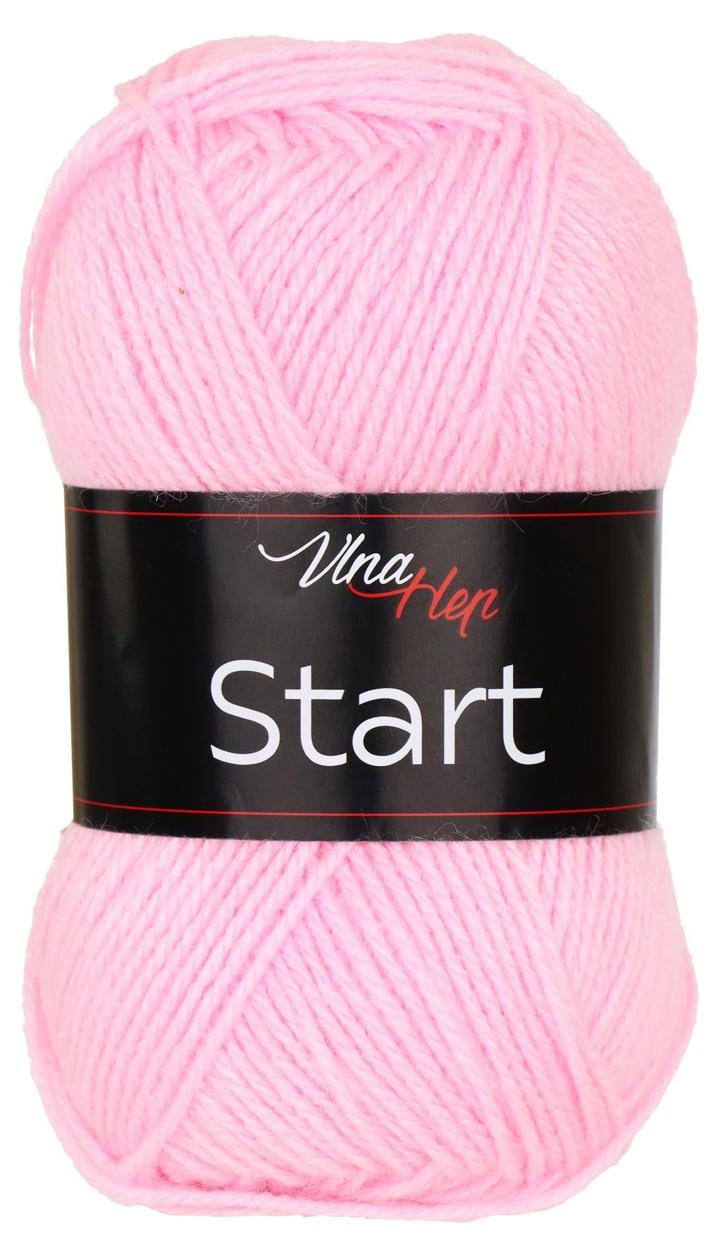 Pletací příze Vlna-Hep START 41068 světle růžová, klasická, 50g/150m