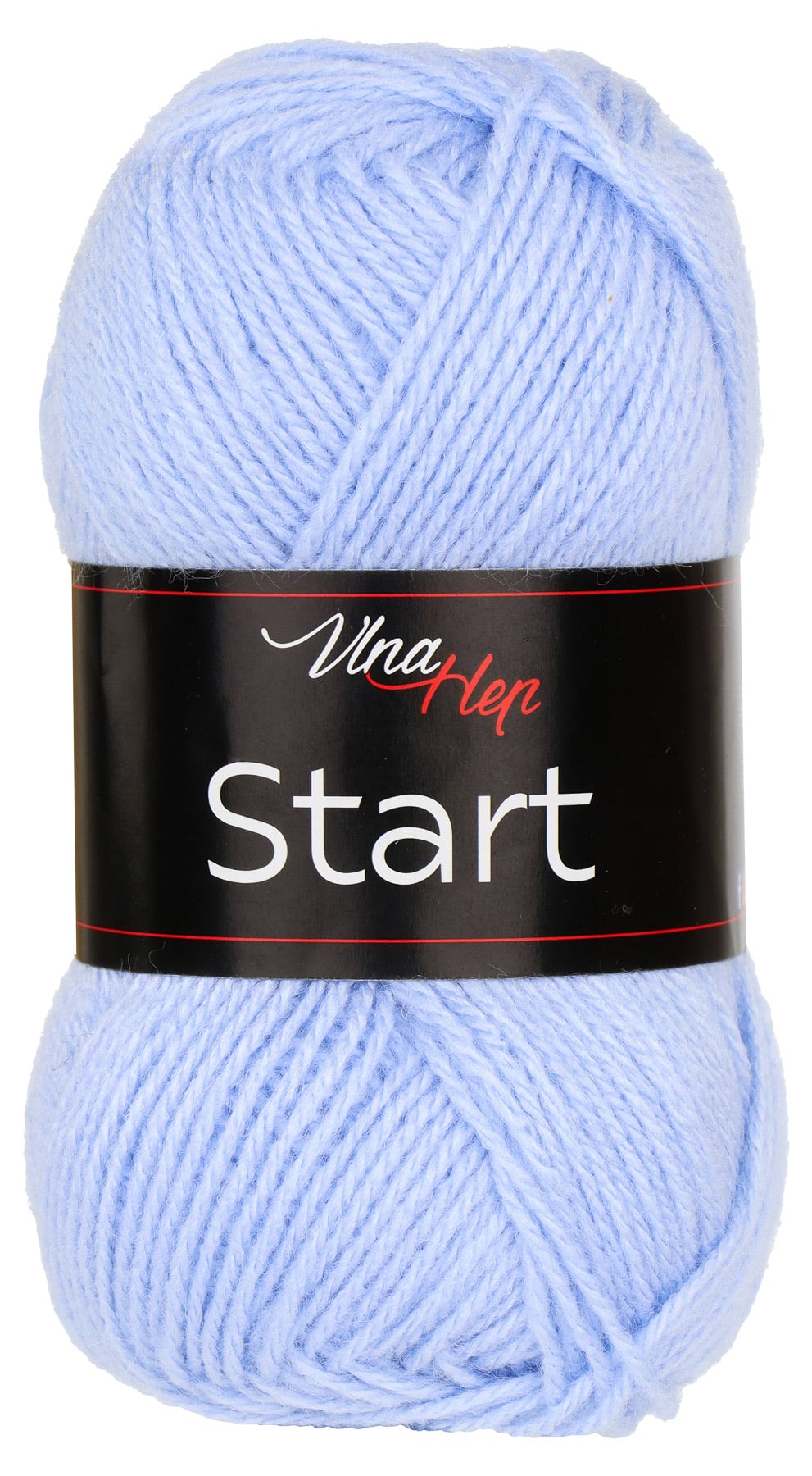 Pletací příze Vlna-Hep START 41347 světle modrá, klasická, 50g/150m