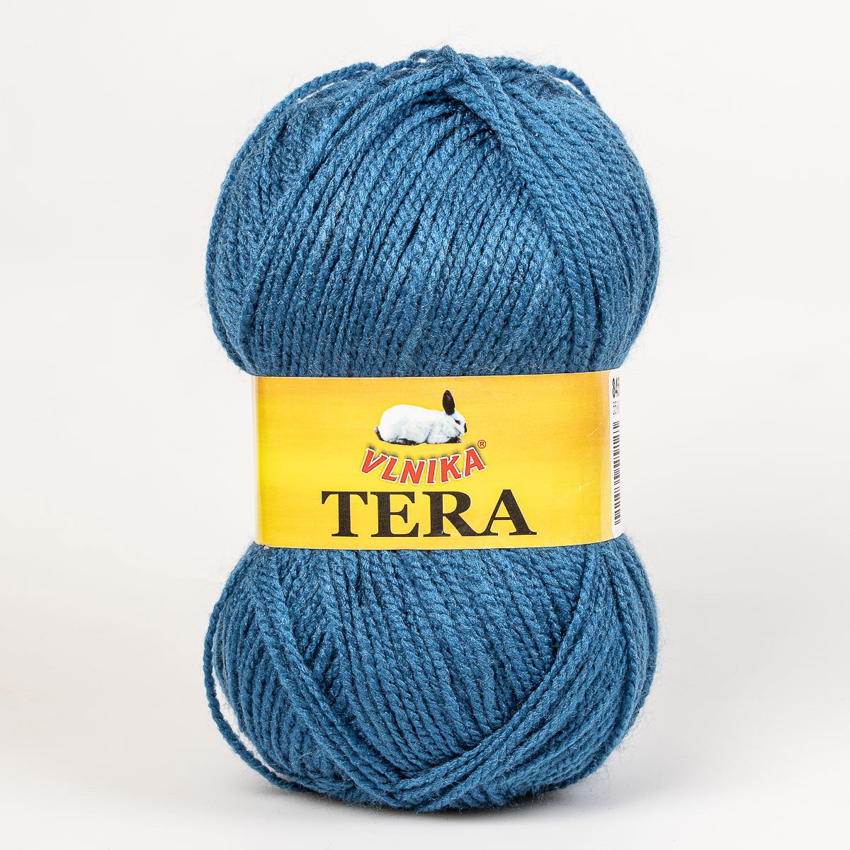 Pletací příze Vlnika TERA 088 tmavě modrá, klasická, 100g/310m
