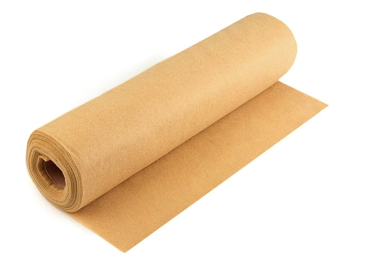 Stoklasa Filc / plsť 730123/18 jednobarevný, světle hnědý, š. 41cm, 215g/m2, tloušťka 1-1,4mm (látka v metráži)