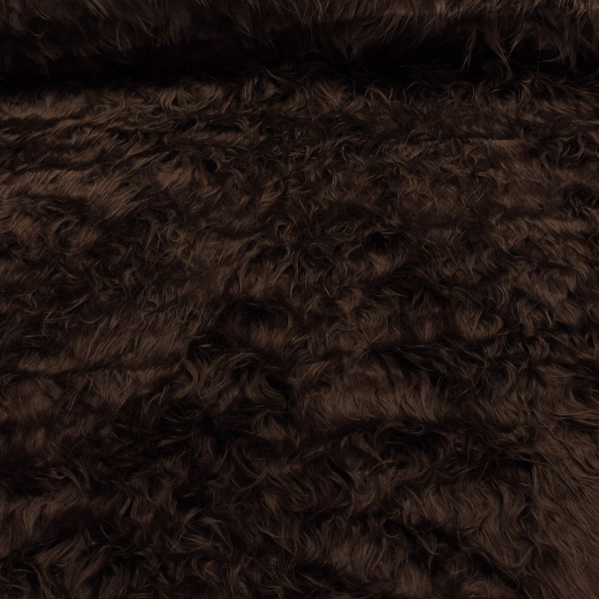 Plyš PELO LARGO 2003 DLOUHÝ CHLUP, hnědý, šíře 160cm (metráž)